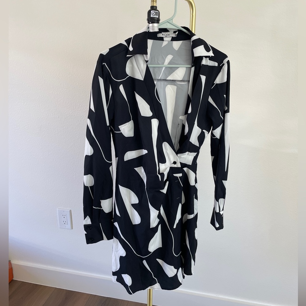 NA-KD wrap dress